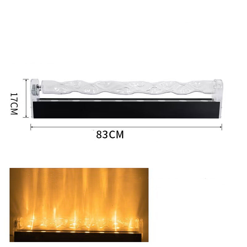 Luz de pared dinámica con lavado de agua Sombra de luz dinámica