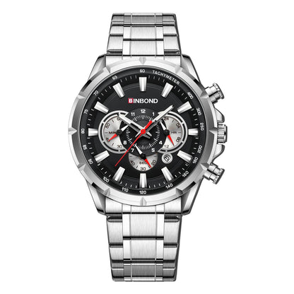 Tactical Motorcycle Waterproof Luminous Watch Timing Multi-Pointer - Here2Save