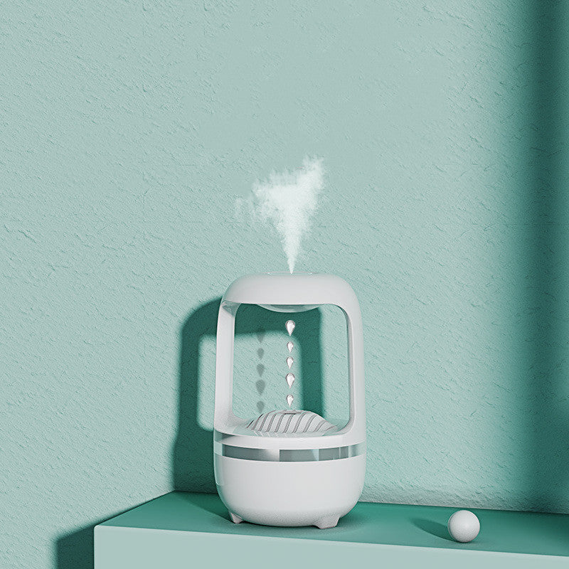 Nuevo Humidificador con tecnología negra de gota de agua antigravedad,