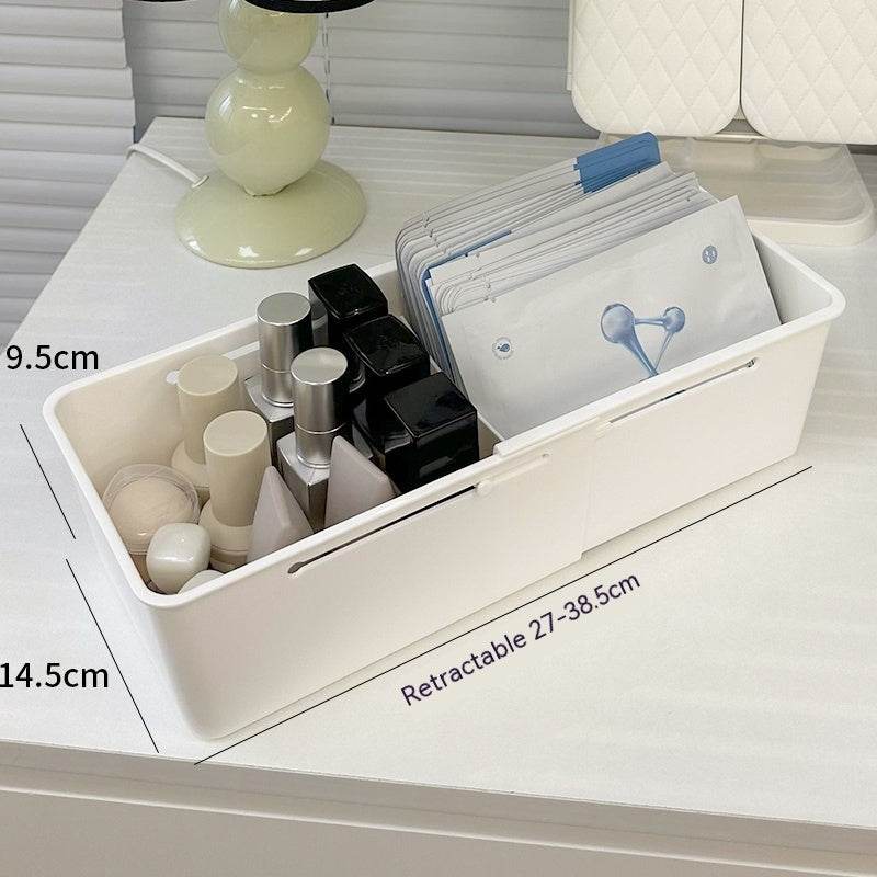 Telescopic Drawer Cosmetic Compartment Storage Box - Here2Save