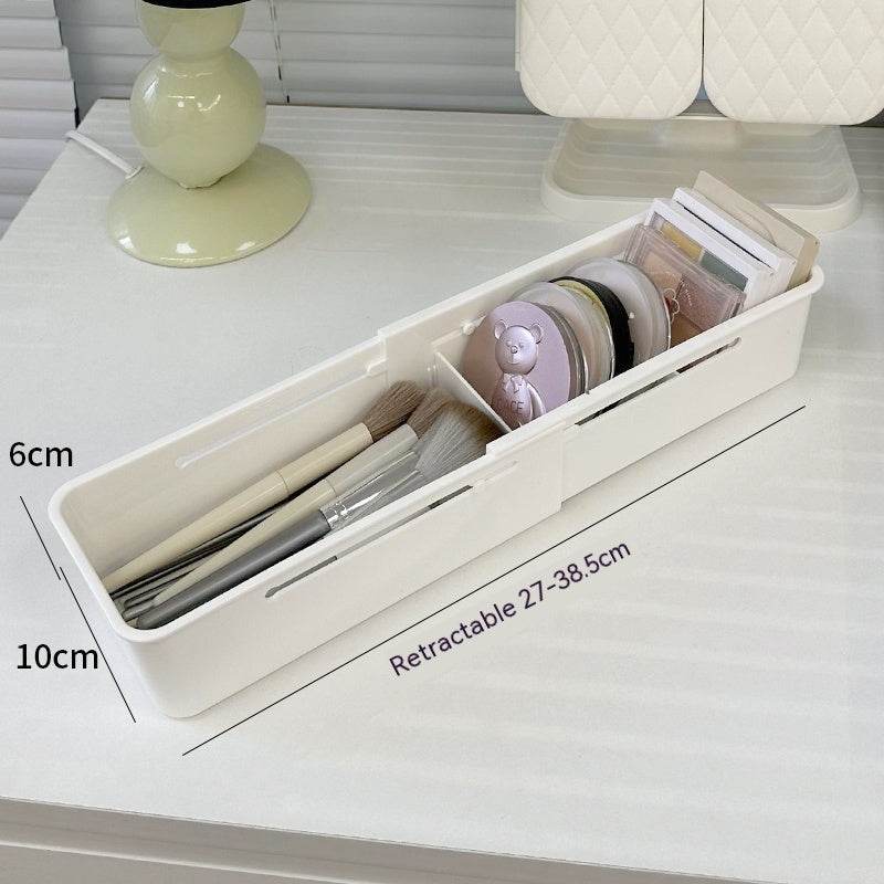 Telescopic Drawer Cosmetic Compartment Storage Box - Here2Save