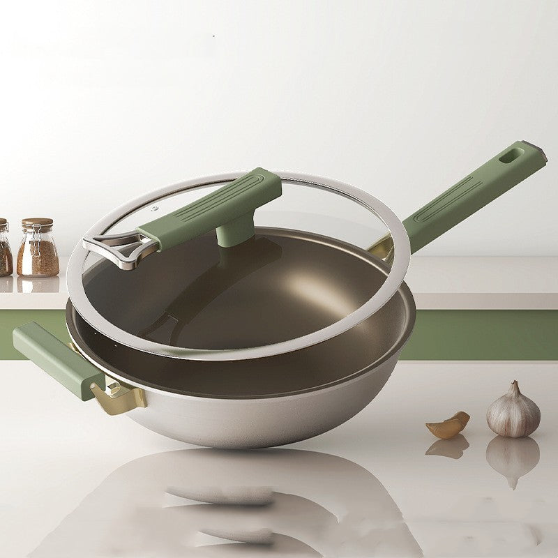 Non-coated Non-stick Pan Household