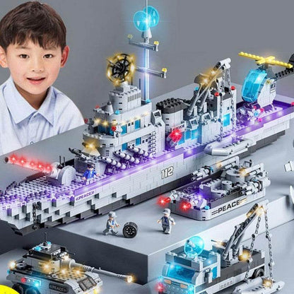 Chinese Building Blocks Carrier Assembly Insert Toy Boys Intelligence Use Brain - Here2Save
