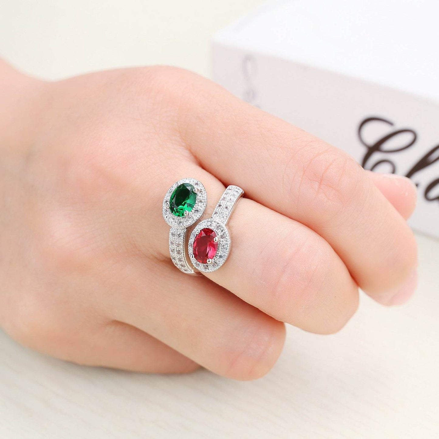 Fashion Personalized Zircon Ring For Women - Here2Save