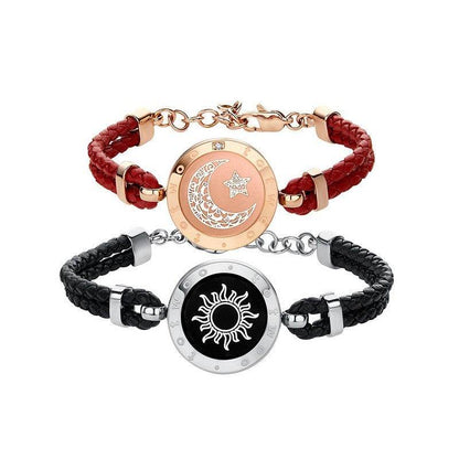Sun-Moon Smart Sensing Couple Bracelet - Here2Save