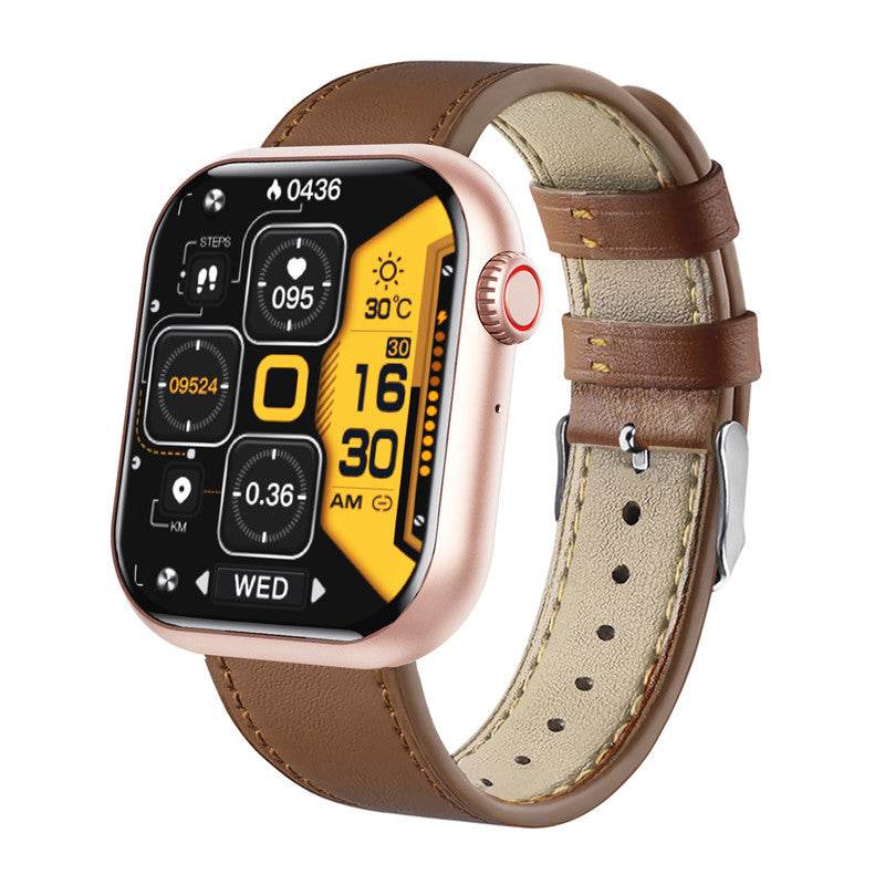 Smart Watch Bluetooth Calling Heart Rate Body Temperature Voice Assistant Smart Bracelet Sports Watch - Here2Save