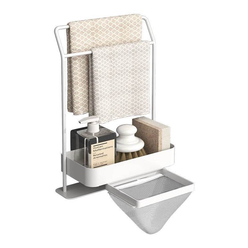 Rag Draining Kitchen Storage Rack Kitchen Gadgets - Here2Save