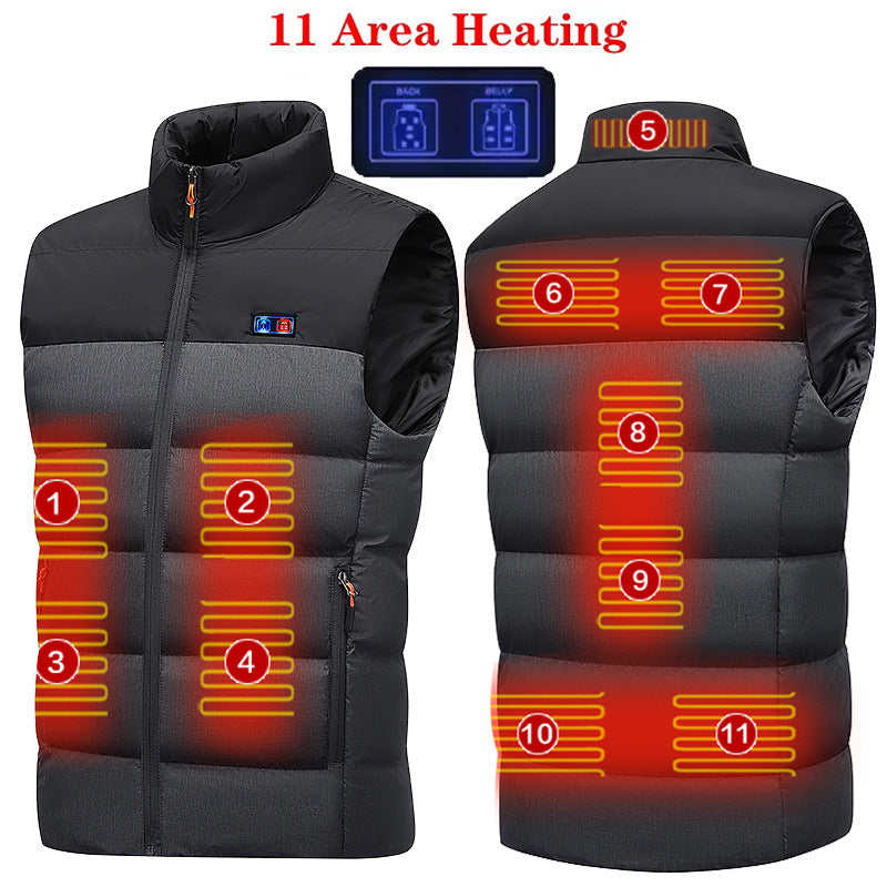 Intelligent Heating Vest For Double Control Zone 11