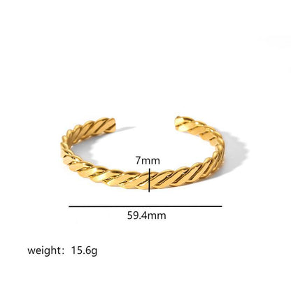 Ins Style Titanium Steel Bracelet Six-pointed Star Buckle