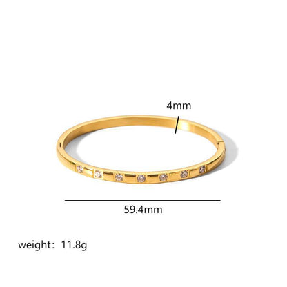 Ins Style Titanium Steel Bracelet Six-pointed Star Buckle