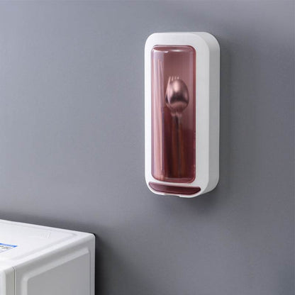 Punch-free Wall-mounted Drain Chopstick Holder - Here2Save