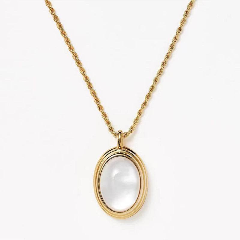 Tiger Eye Necklace Retro Minority - Here2Save