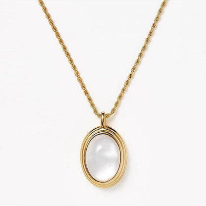 Tiger Eye Necklace Retro Minority - Here2Save