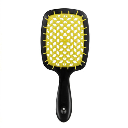 Square Hollow Comb Color Stitching Massage