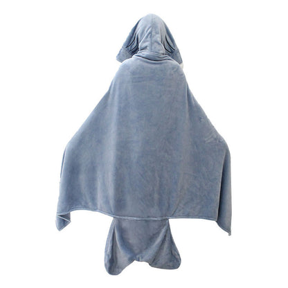 Cute Shark Sleeping Bag Shawl Cape Home