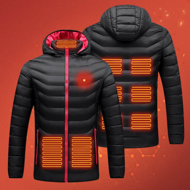 Smart Heating Cotton-padded Coat For Women - Here2Save
