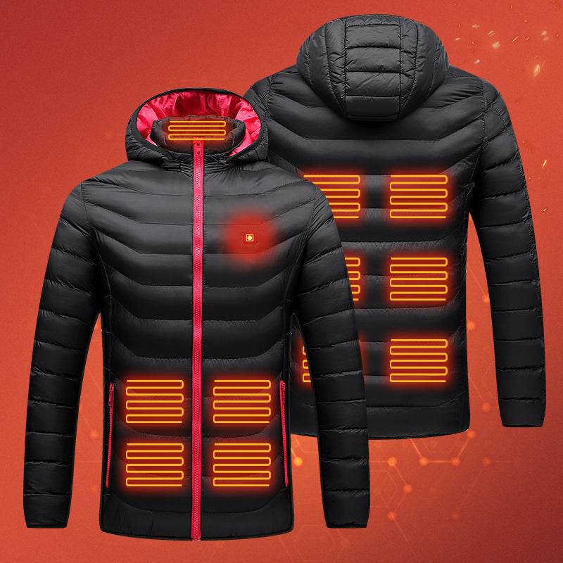 Smart Heating Cotton-padded Coat For Women - Here2Save