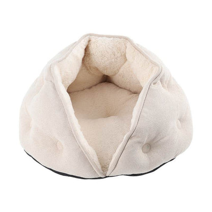 Pet Short Plush Shell Dumpling Nest Fleece Warm - Here2Save