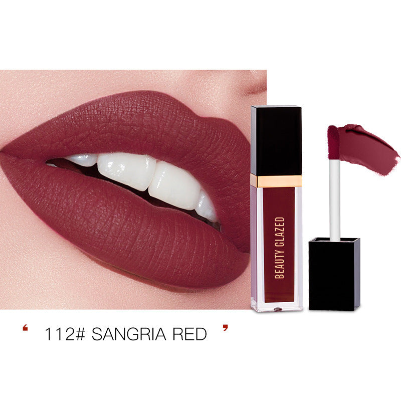 Matte No Stain On Cup 24 colores Nuevo brillo de labios