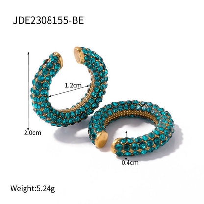 Stainless Steel Diamond Ear Clip Creative - Here2Save