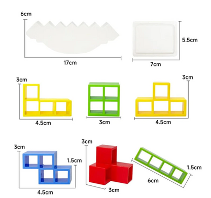 Juegos de mesa apilables de equilibrio para niños y adultos, juguetes de bloques de torre para fiestas familiares, juegos de viaje, rompecabezas para niños y niñas, juguete de bloques de construcción