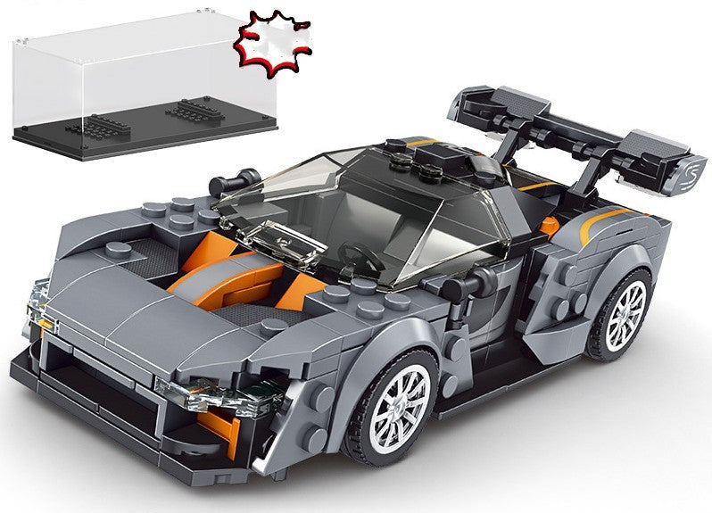 Building MOC Building Blocks Supercar Racing Models