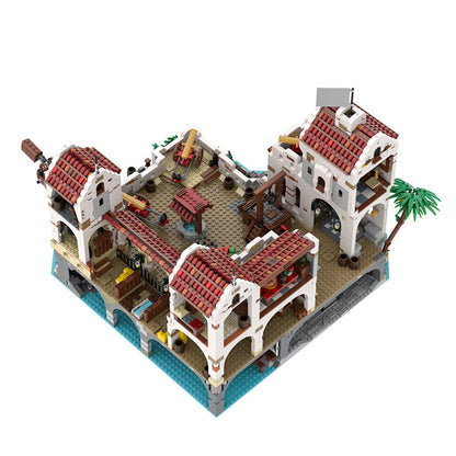 Classic Architectural Series Pirate Building Blocks In Barracuda Bay The Fortress Of High Eldorado