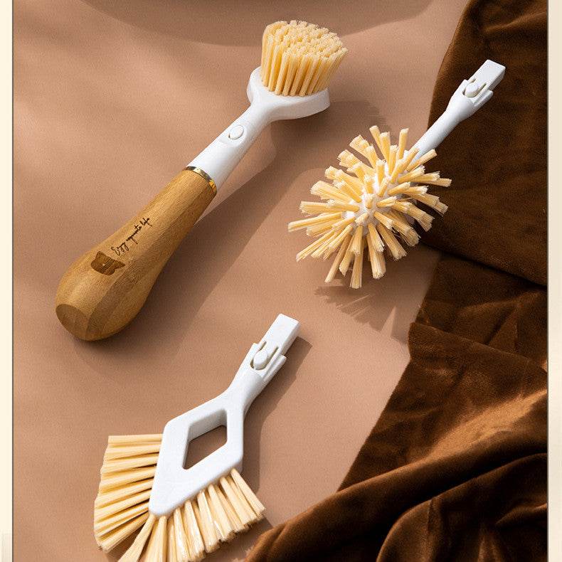 Three Head Cleaning Brush Multi-function - Here2Save