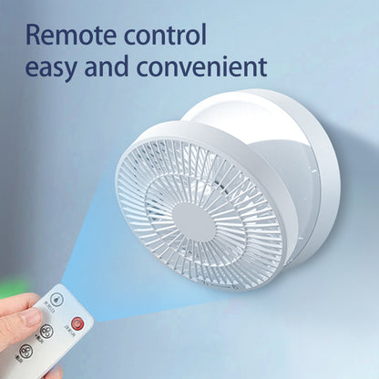 Remote Control Portable Rechargeable Ceiling Usb Electric Folding Fan Night Light Air Cooler Home-appliance Home - Here2Save