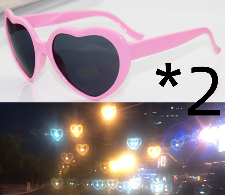 Night Lights Change Love Special Effects Glasses Sunglasses - Here2Save