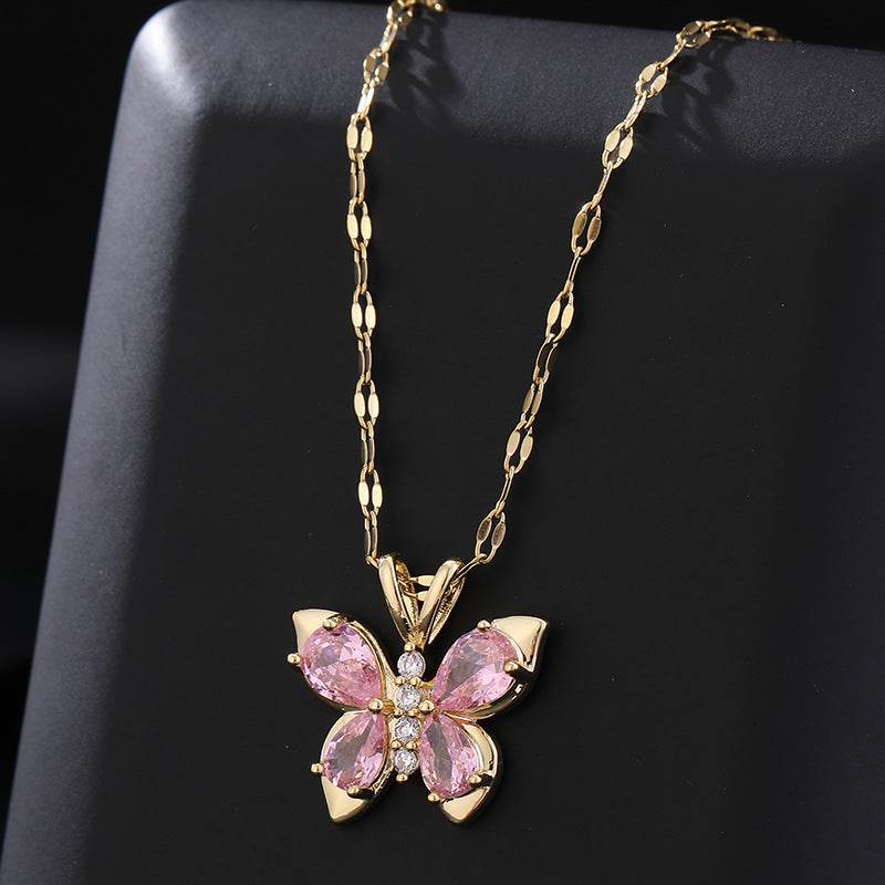 Titanium Steel Necklace For Women Without Fading - Here2Save