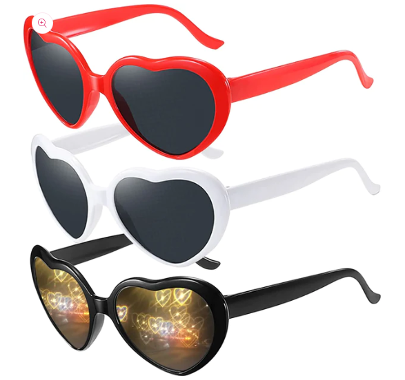 Night Lights Change Love Special Effects Glasses Sunglasses - Here2Save