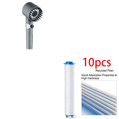 3 Modes Shower Head High Pressure Showerhead Portable Filter Rainfall Faucet Tap Bathroom Bath Home Innovative Accessories - Here2Save