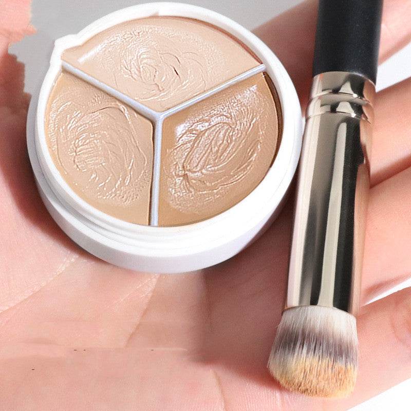 Three-color Concealer Waterproof Without Makeup - Here2Save