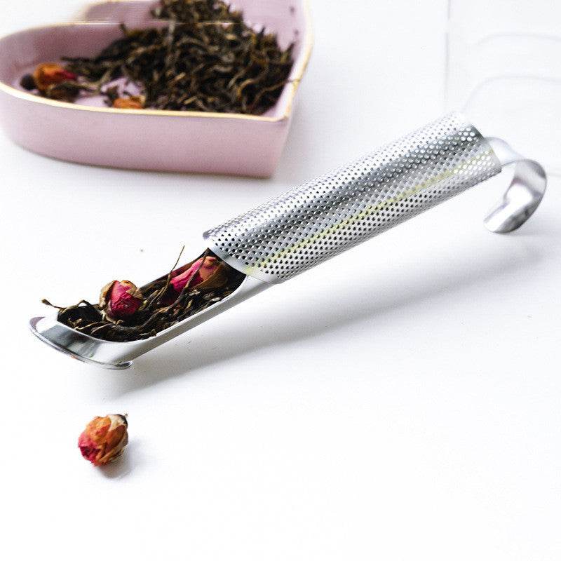New 304 Stainless Steel Tea Strainer Hanging Pipe Type - Here2Save