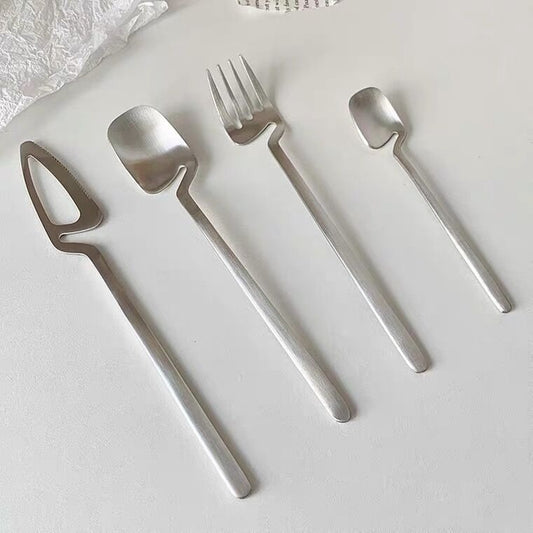 Creative Knife Fork And Spoon Alloy Good Looking Simple Tableware