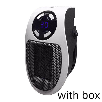 Portable Electric Heater Wall Fan Heater Handy Heating Stove Adjustable Thermostat Radiator Warmer Machine Home Appliance - Here2Save