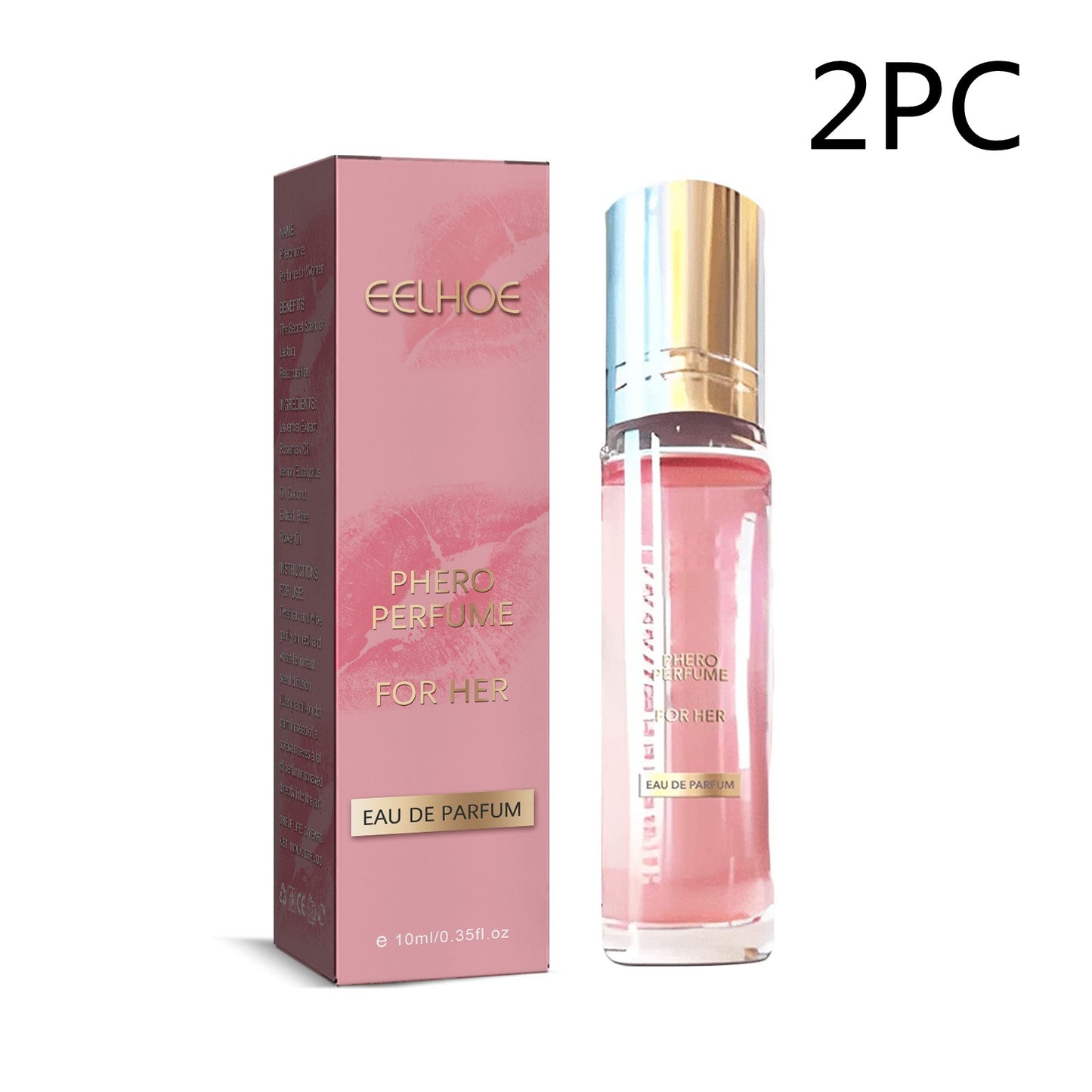 Perfume líquido floral natural de larga duración para mujer