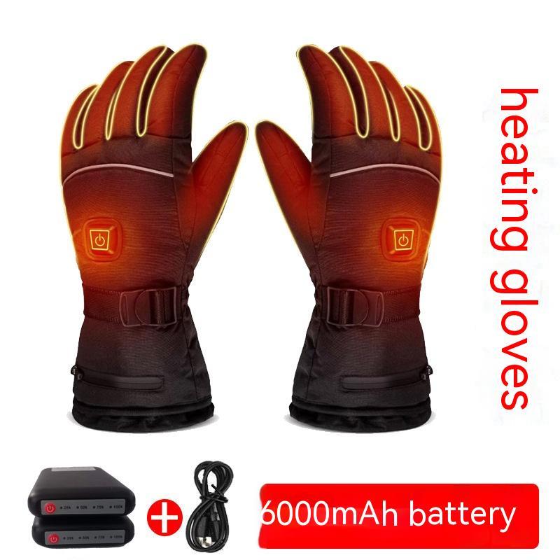 Heating Gloves Outdoor Skiing Cycling Thickening