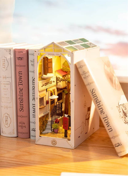 Robotime Rolife Book Nooks Series Stories In Books 4 Kinds DIY Wooden Miniature House Furniture Sakura Densya TGB01 Dropshipping - Here2Save