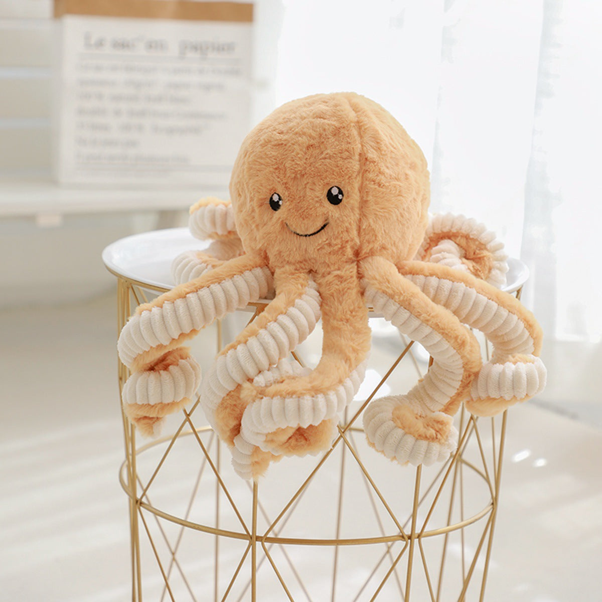 Octopus Plush Toy Octopus Doll Children's Birthday And Holiday Gift Ragdoll Eight-legged Squid Doll