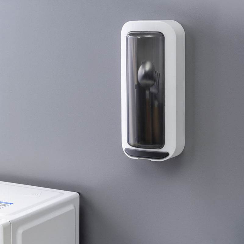 Punch-free Wall-mounted Drain Chopstick Holder - Here2Save