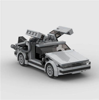 Small Particles Puzzle Toy Building Blocks MOC-41639 Back To The Future-Time Train - Here2Save