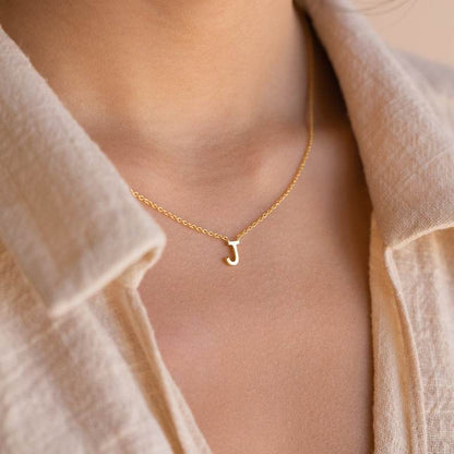 Stainless Steel Letter Necklace - Here2Save