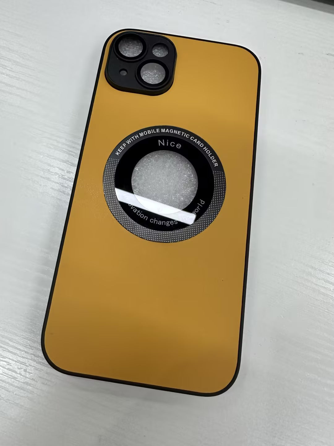 Adecuado para funda de teléfono IPhone15PRO Cuero de grano litchi