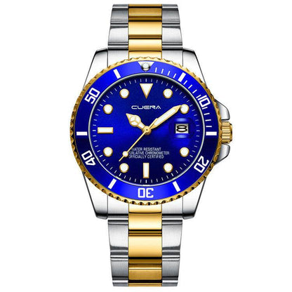 Quartz Watch Steel Band Calendar Fashion - Here2Save