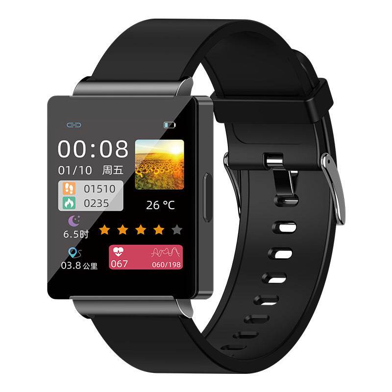 Smart Watch Body Temperature Blood Sugar Heart Rate - Here2Save