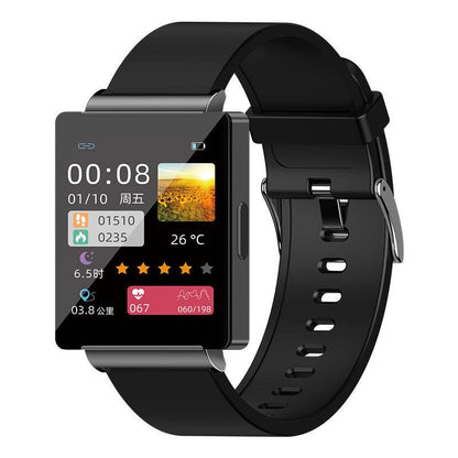 Smart Watch Body Temperature Blood Sugar Heart Rate - Here2Save
