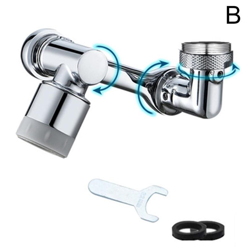 Universal 1080 Swivel Faucet Aerator Multifunction Faucet Extender Universal Swivel Splash Resistant Shower - Here2Save