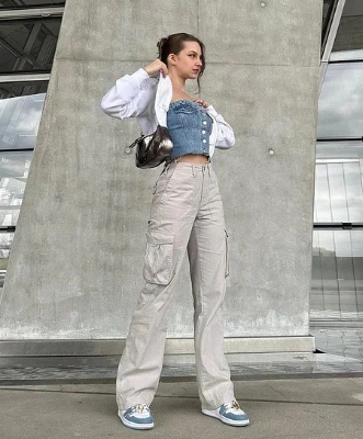 Casual Working Pants High Waist Slimming Pants